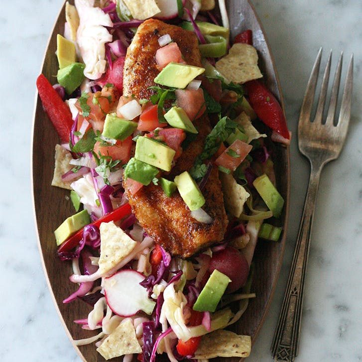 Recipe: Fish Taco Salad