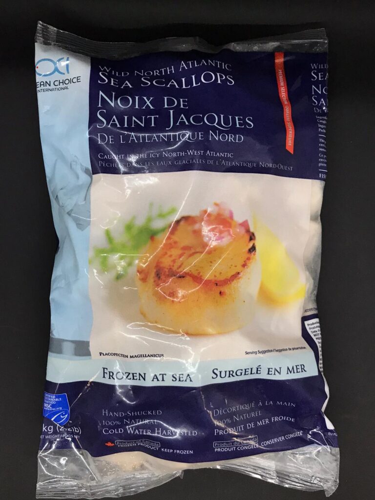 Frozen Scallop meat from Canada - MSC Certified - Seafood Society